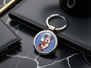 Keyfob-Schlüsselhalter Universal Stabil Metallisch